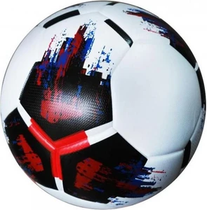 М'яч футбольний OMB Ball біло-чорно-червоний europaw250 Розмір 5