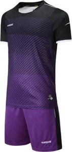 Футбольная форма Europaw 017 черно-фиолетовая
