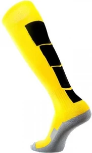 Гетри футбольні з трикотажним носком Europaw CTM-003 жовто-чорні europaw194