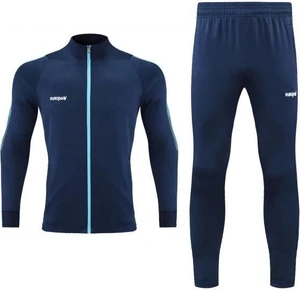 Спортивний костюм Europaw Limber Up 2101 Long zipper темно-синьо-блакитний europaw508