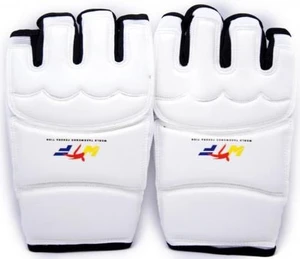 Накладки (рукавички) для тхеквондо Europaw білі europaw592
