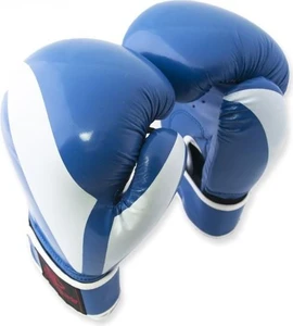 Перчатки боксерские PVC Europaw синие europaw600