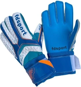 Вратарские перчатки детские Europaw голубые europaw659