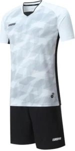 Комплект футбольної форми дитячий Europaw 027 біло-чорний europaw680