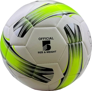 Футбольний м'яч Europaw EURO салатово-білий Розмір 5 europaw739