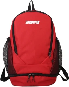 Спортивний рюкзак Europaw з подвійним дном ACADEMY червоний europaw744