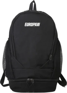 Спортивний рюкзак Europaw з подвійним дном ACADEMY чорний europaw746
