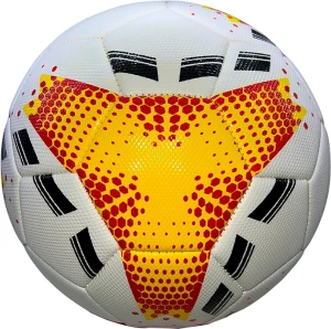Футбольний м'яч Europaw CLASSIC LIGHT жовто-червоний Розмір 5 europaw759
