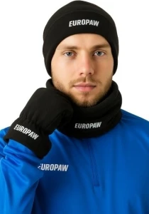 Зимовий набір аксесуарів Europaw чорний europaw807