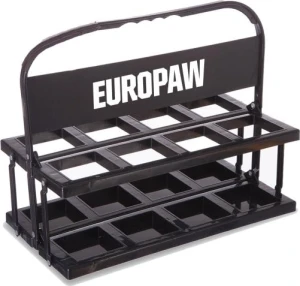 Підставка для пляшок Europaw чорна europaw813