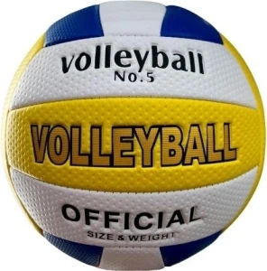 Волейбольный мяч Europaw VOLEYBALL OFFICIAL бело-желто-синий Размер 5 europaw818