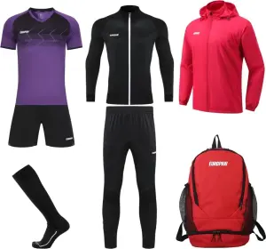 Футбольний набір Europaw 029 SLAVA фіолетово-чорний №54