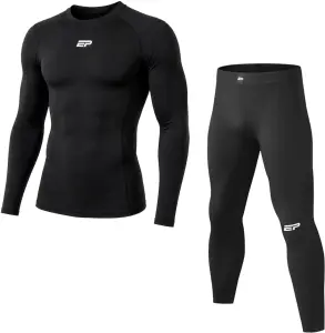 Комплект компресійної термобілизни Europaw PRO COMPRESSION чорний europaw899