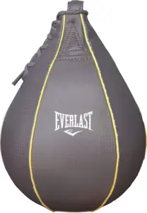 Груша боксерська пневматична Everlast EVERHIDE SPEED BAG сіро-жовта 856700-70-12
