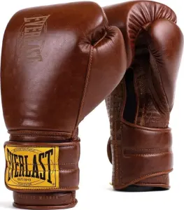 Перчатки боксерские Everlast 1910 CLASSIC TRAINING GLOVES коричневые (12 унций) P00002501