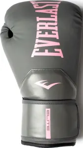 Рукавички боксерські Everlast ELITE 2 BOXING GLOVES сіро-світло-рожеві (12 унцій) P00003311
