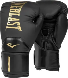 Рукавички боксерські Everlast ELITE 2 BOXING GLOVES чорно-золоті (14 унцій) P00003272