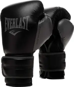 Рукавички боксерські Everlast POWERLOCK 2R TRAINING GLOVES чорні (12 унцій) P00002284