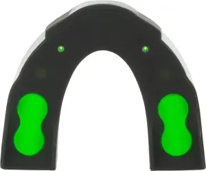 Капа одинарна Everlast EVERGEL MOUTH GUARD зелено-біла 1400009