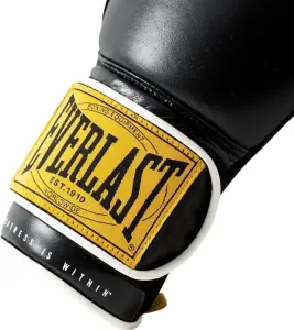 Рукавички боксерські Everlast 1910 CLASSIC TRAINING GLOVE чорні (14 унцій) P00001711