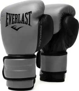 Рукавички боксерські Everlast POWERLOCK 2R TRAINING GLOVES сірі (12 унцій) P00002305