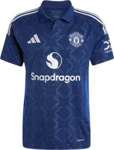 Футболка Манчестер Юнайтед (Manchester United) 2024-2025 виїзна темно-синьо-біла F0054
