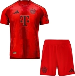 Футбольна форма Баварія (Bayern Munich) 2024-2025 домашня червоно-чорна F0071