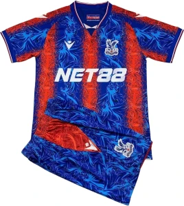 Футбольна форма Кристал Пелас (Crystal Palace) 2024-2025 домашня синьо-червона F0159