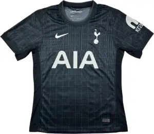 Футболка Тоттенхем (Tottenham) 2025-2026 виїзна чорна F0280