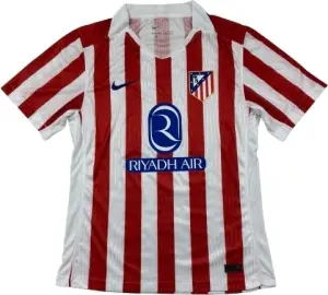 Футболка Атлетіко Мадрид (Atletico Madrid) 2025-2026 домашня червоно-біла F0287