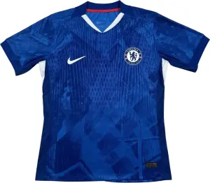 Футболка Челсі (Chelsea) 2025-2026 домашня синьо-біло-червона F0295