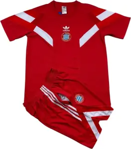 Футбольна форма Баварія (Bayern Munich) 2025-2026 тренувальна червоно-біла F0301