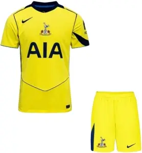 Футбольна форма Тоттенгем (Tottenham) 2025-2026 резервна жовто-темно-синя F0388