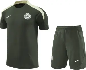 Футбольна форма Челсі (Chelsea) 2025-2026 тренувальна оливкова F0390