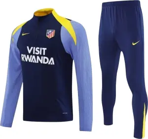 Спортивний костюм Атлетіко Мадрид (Atletico Madrid) 2025-2026 темно-синьо-жовтий F0459