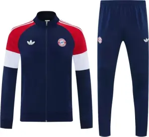 Спортивний костюм Баварія (Bayern Munich) 2026-2027 темно-синьо-біло-червоний F0609