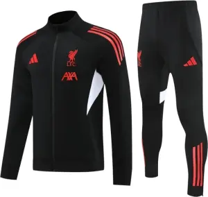 Спортивний костюм Ліверпуль (Liverpool) 2026-2027 чорно-червоно-білий F0612