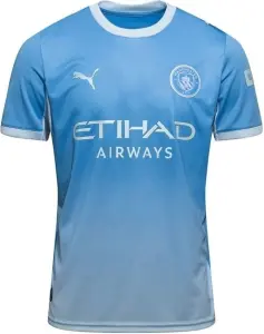 Футболка Манчестер Сіті (Manchester City) 2026-2027 домашня блакитно-біла F0648