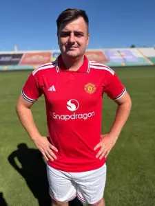 Футбольна форма Манчестер Юнайтед (Manchester United) 2026-2027 домашня червоно-біла F0659