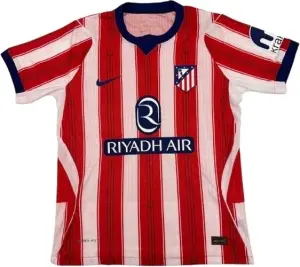 Футболка Атлетико Мадрид (Atletico Madrid) 2026-2027 домашня червоно-біло-темно-синя F0666
