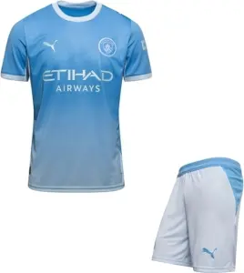 Футбольна форма Манчестер Сіті (Manchester City) 2026-2027 домашня блакитно-біла F0676
