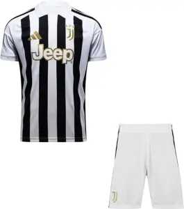Футбольна форма Ювентус (Juventus) 2026-2027 домашня біло-чорна F0710