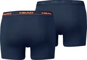 Труси (боксерки) Head BASIC BOXER 2P темно-сині, темно-синьо-помаранчеві (2 штуки) 841001001-493
