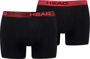 Труси (боксерки) Head BASIC BOXER 2P чорно-червоні (2 штуки) 701221813-001