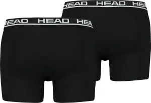 Труси (боксерки) Head BASIC BOXER 2P чорні (2 штуки) 701202741-005