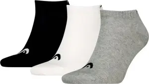 Шкарпетки Head ALL SPORTS TRAINING SNEAKER 3P білі, сірі, чорні (3 пари) 701229018-004