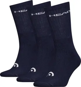 Шкарпетки Head ELEMENTS ALL SPORTS CREW 3P темно-сині (3 пари) 701229008-003