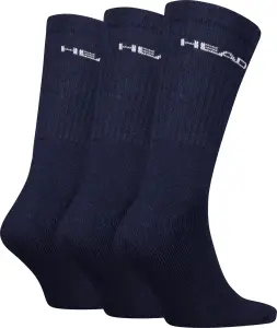 Шкарпетки Head ELEMENTS ALL SPORTS CREW 3P темно-сині (3 пари) 701229008-003