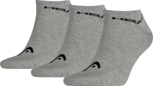 Шкарпетки Head SNEAKER 3P UNISEX сірі (3 пари) 761010001-400