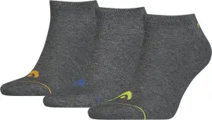 Шкарпетки Head SNEAKER 3P UNISEX темно-сіро-жовто-синьо-помаранчеві (3 пари) 761010001-002